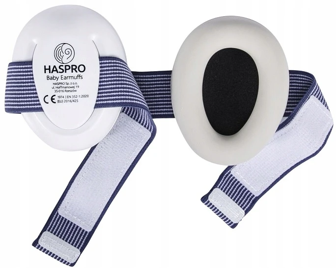 Haspro apsauginės ausinės kūdikiams mėlynos BE05B