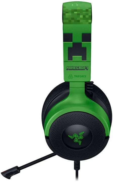 RAZER Kraken V4 X Laidinės žaidimų ausinės | Minecraft Edition | USB