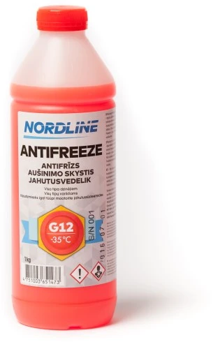 NORDLINE Aušinimo skystis žalias -35°C (G11) 1kg