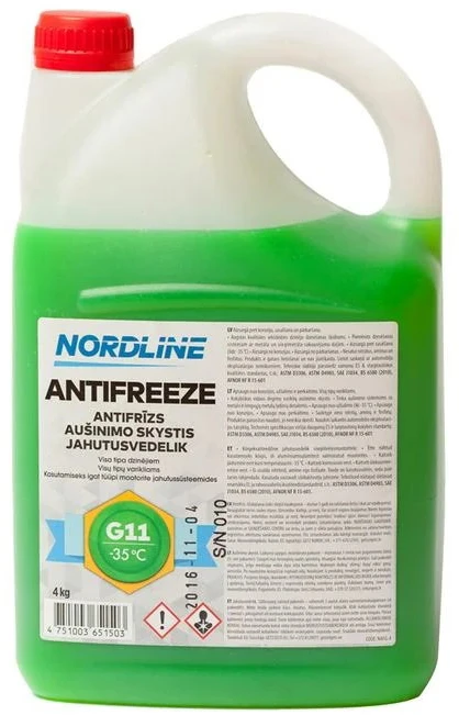 Aušinimo skystis MULTIVEHICLE COOLANT 50/50 paruoštas 5L, Valvoline