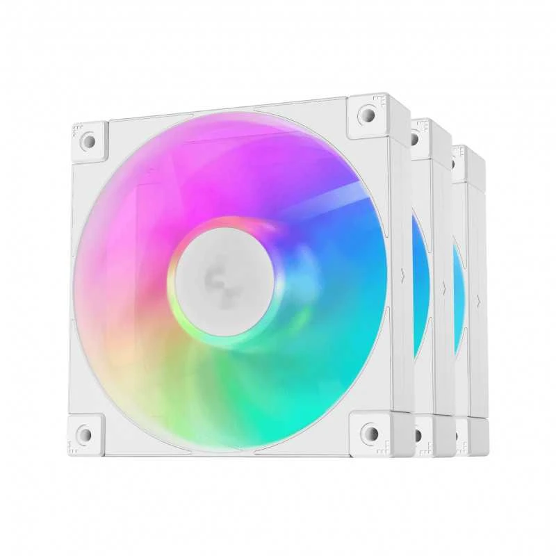 Deepcool | Našumas 120 mm ventiliatorius, 3 pakuotės | R-FD12-BKAPN3-G ARGB-3 IN 1