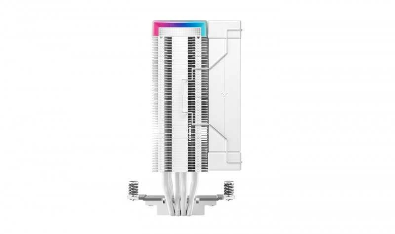 Deepcool AK400 Digital Pro WH su RGB indikatoriumi