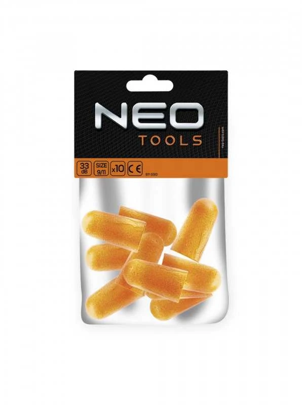 Ausų kištukai NEO 33 dB (10 vnt.)