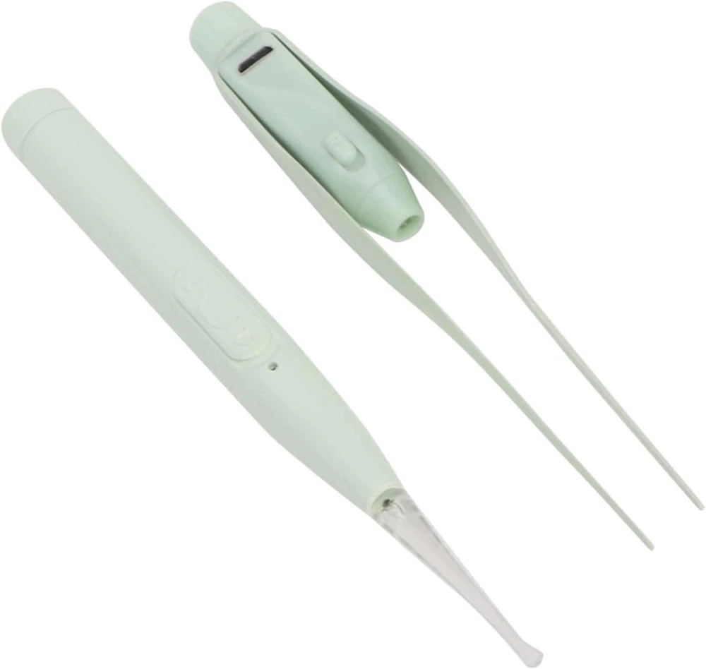 AUSŲ VALYMO RINKINYS EAURA LED ŠAKŠUTĖS TEEZERS USB CABLE KIDS