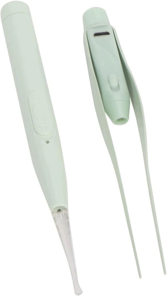 AUSŲ VALYMO RINKINYS EAURA LED ŠAKŠUTĖS TEEZERS USB CABLE KIDS