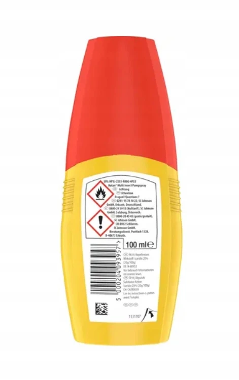AUTAN MULTI INSECT purškalas nuo vabzdžių, uodų ir erkių 100ml