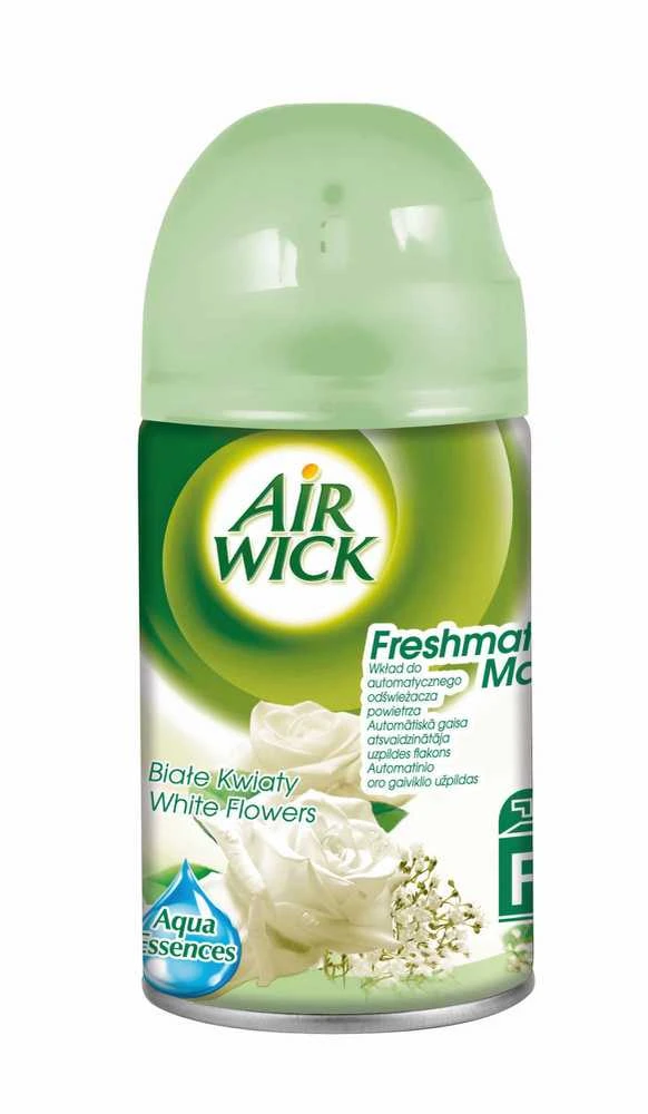 „Air-Wick Freshmatic“ oro gaiviklio papildymas, baltas, 250 ml