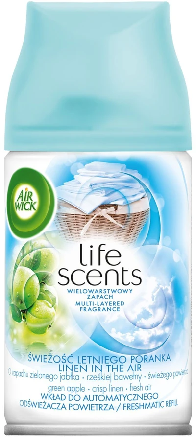 „Air-Wick Freshmatic“ oro gaiviklio papildymas, baltas, 250 ml