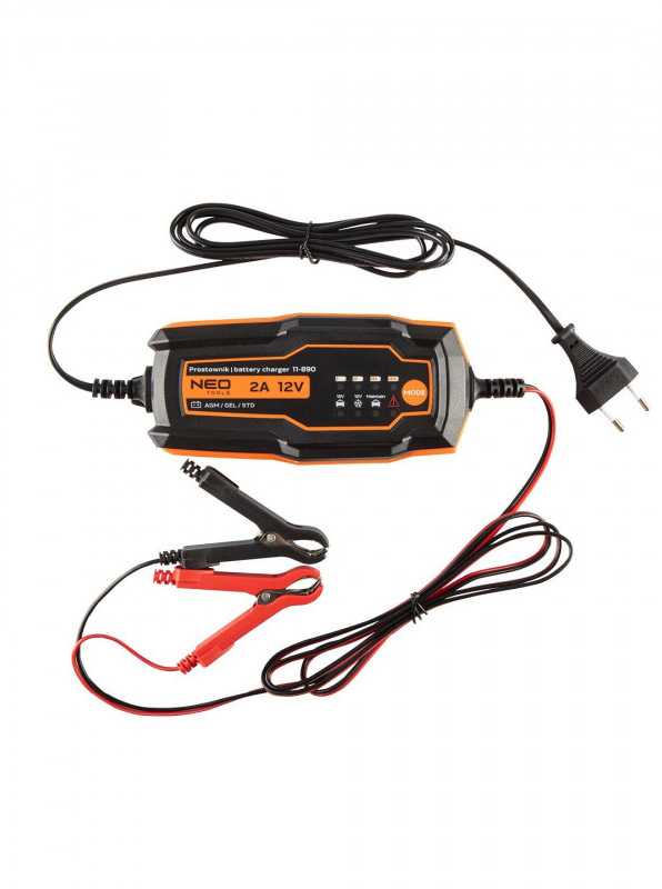 Neo Tools Automatinis akumuliatoriaus įkroviklis NEO 4-60Ah 35W