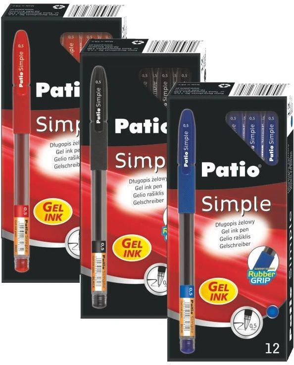 Automatinis gelinis rašiklis R-301 ORIGINAL GEL MATIC, ErichKrause, 0.5 mm, juodos sp.