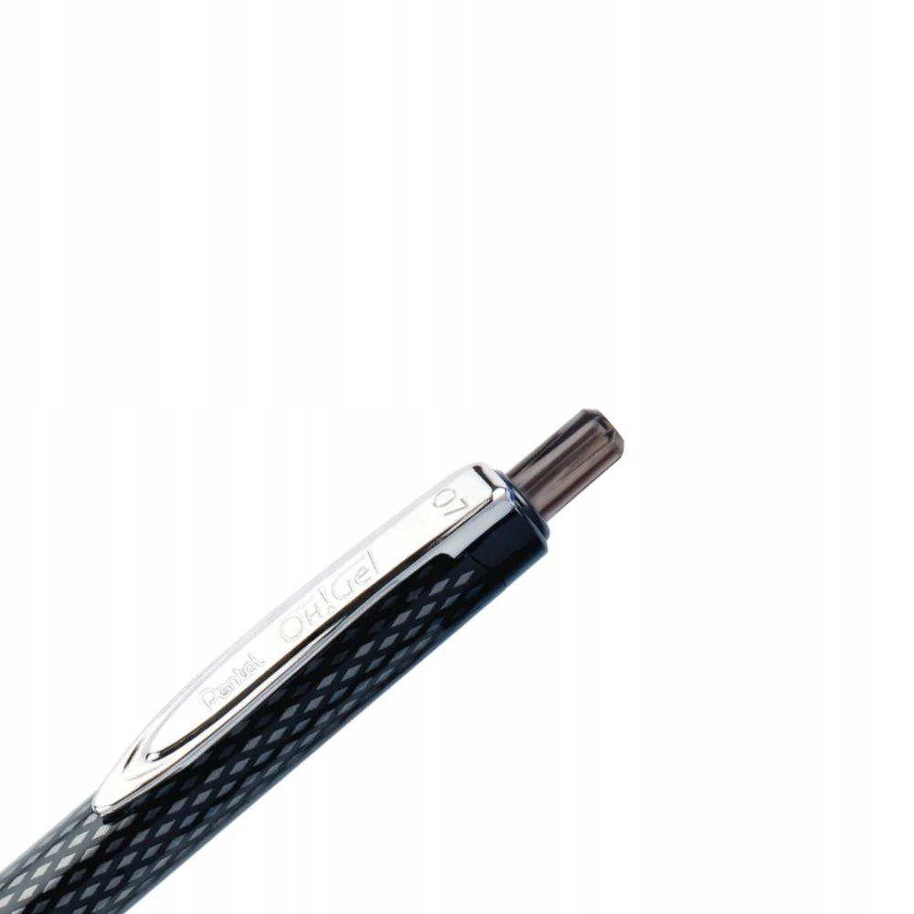 Automatinis gelinis rašiklis PENTEL OH!GEL, 0,7 mm., juoda