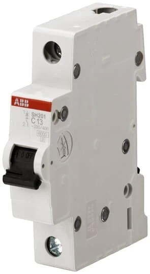 Automatinis jungiklis ABB SH201, 1P, C, 10A, 6kA