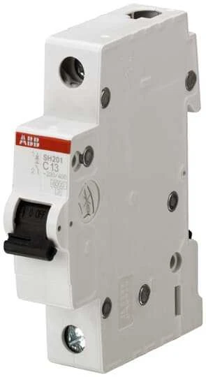Automatinis jungiklis ABB SH201, 1P, C, 25A, 6kA