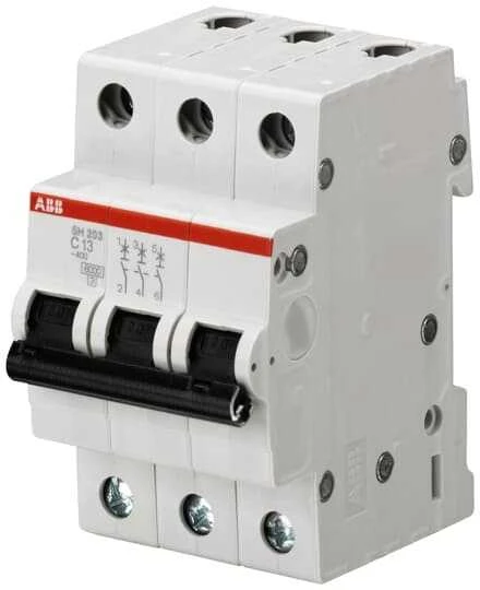 Automatinis jungiklis ABB SH203, 3P, C, 25A, 6kA