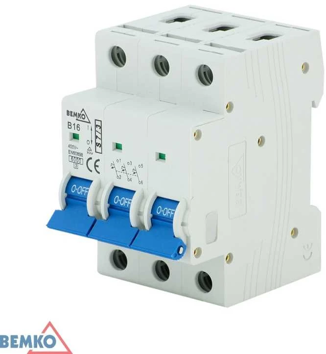 Bemko Automatinis jungiklis 3B-20A B20/3 20A 3 fazių