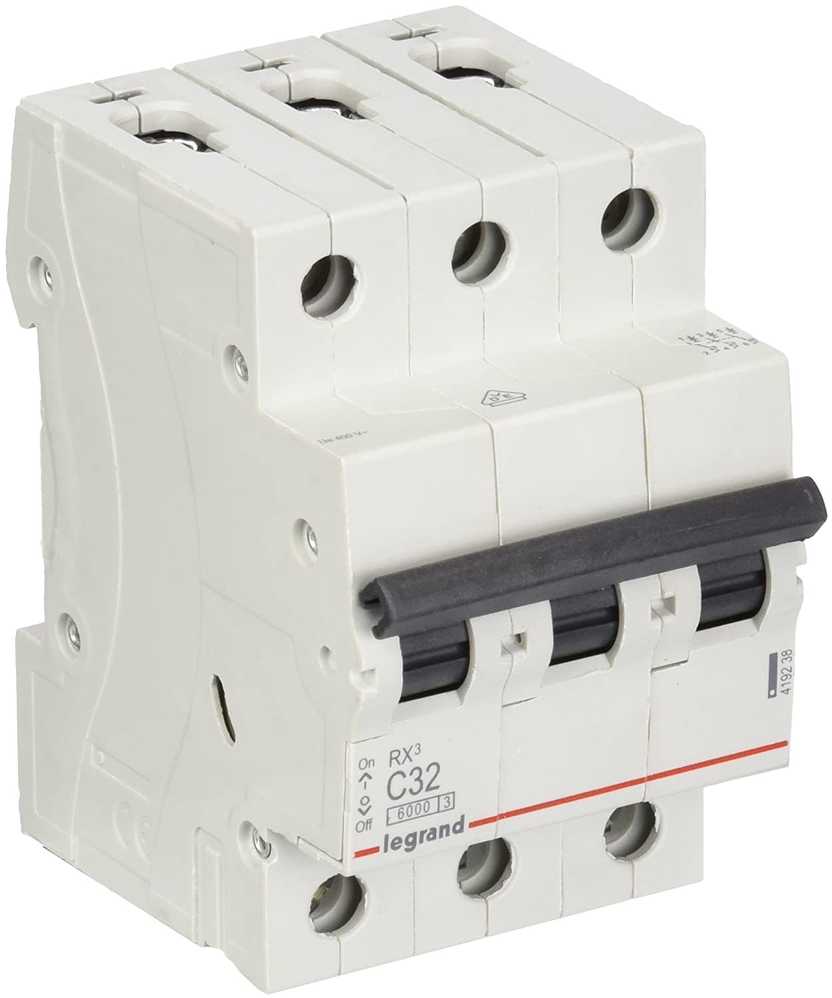 Automatinis jungiklis MCB RX3 Legrand 419238 (32A, 3P, 230V, 6kA)