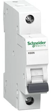 Schneider Electric Automatinis jungiklis Schneider K60N, 1P, B, 6A, 6kA