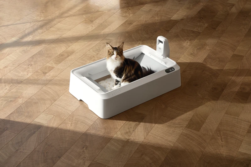 Automatinis katės tualetas Petkit Purobot Purobot Crystal Duo, Baltas