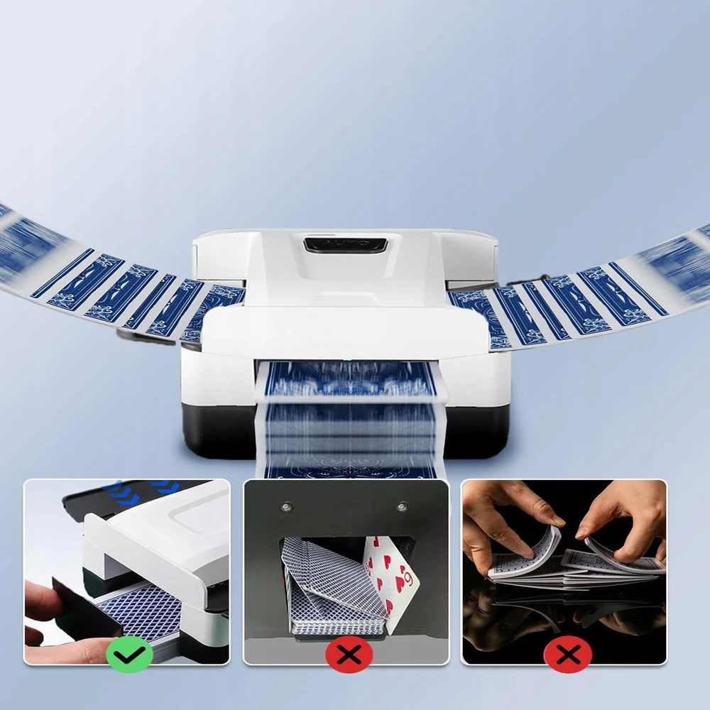AUTOMATINIS KORTELĖS DUŠO PRIETAISAS ELEKTRINIS ŽAIDIMO KORTU DUŠAS
