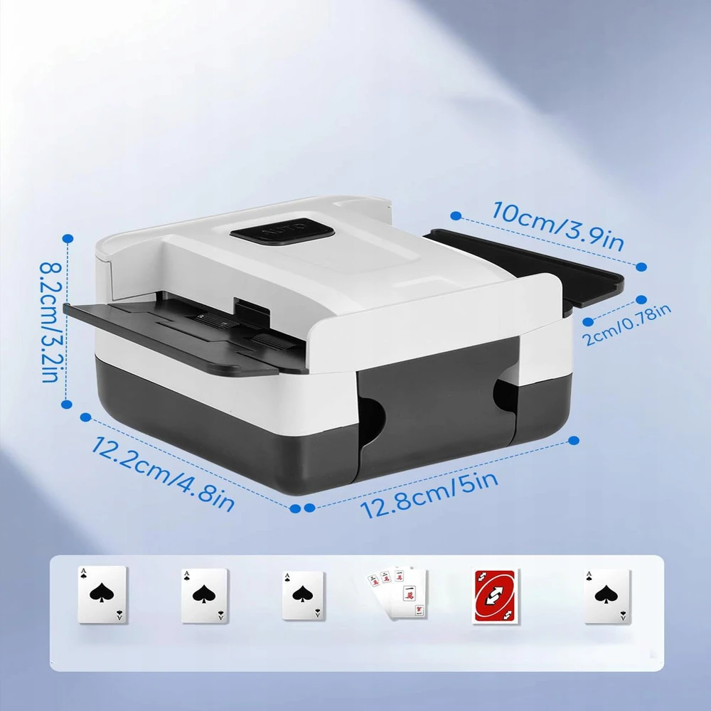 AUTOMATINIS KORTELĖS DUŠO PRIETAISAS ELEKTRINIS ŽAIDIMO KORTU DUŠAS