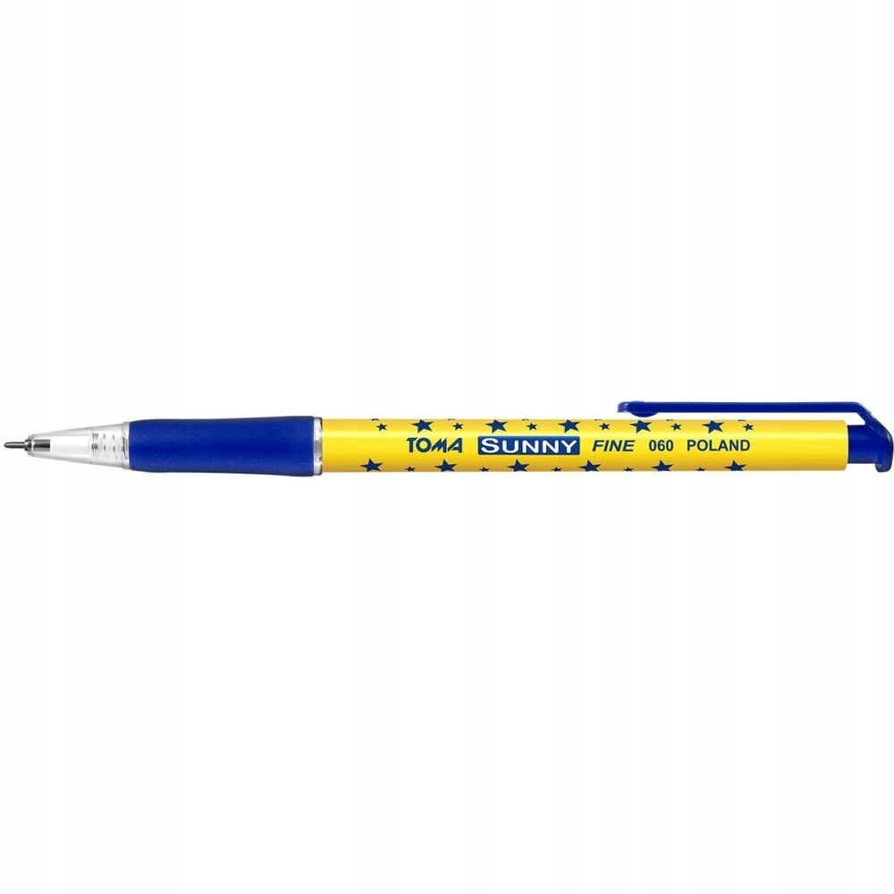 Automatinis mėlynos spalvos rašiklis Sunny 0,7 mm