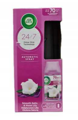Automatinis oro gaiviklis AIR WICK, su satino ir mėnesienos lelijų kvapo užpildu, 250 ml