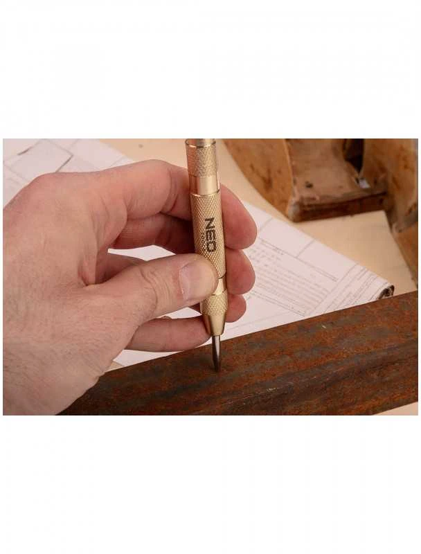 Punktak Automatinis paviršiaus žymėjimo perforatorius NEO TOOLS 33-090 13x1.27cm