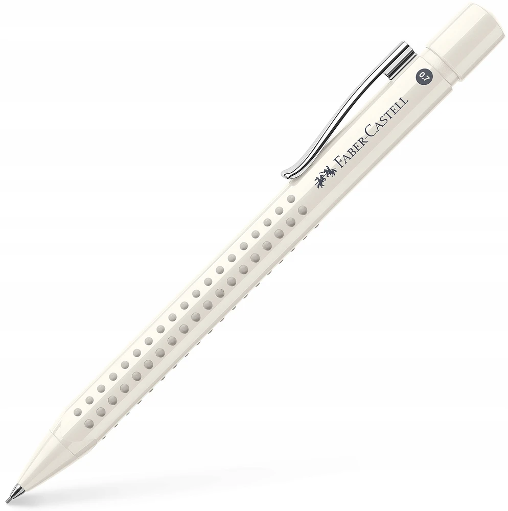 Automatinis pieštukas Faber-castell Grip 2010, 0.7mm, kreminis