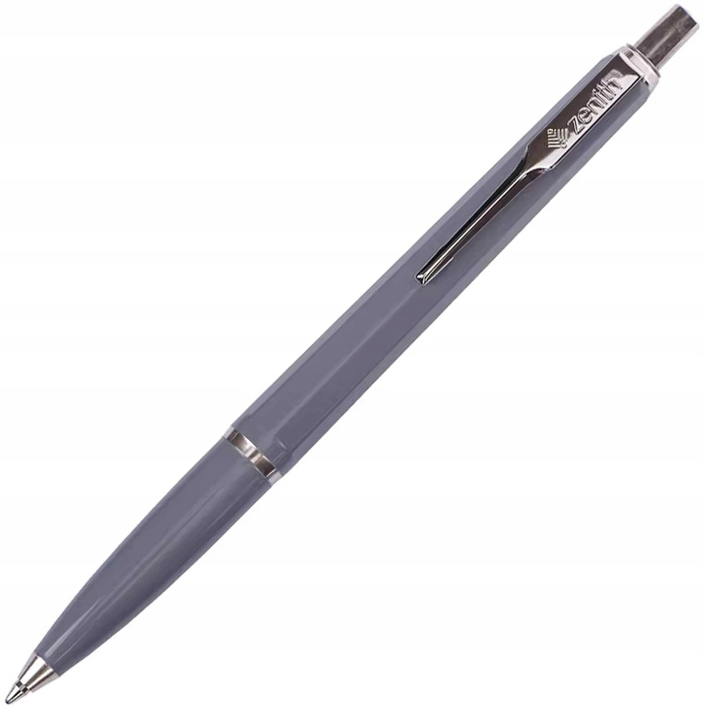 Automatinis rašiklis Zenith 7 Classic, pilkas, mėlynas rašalas
