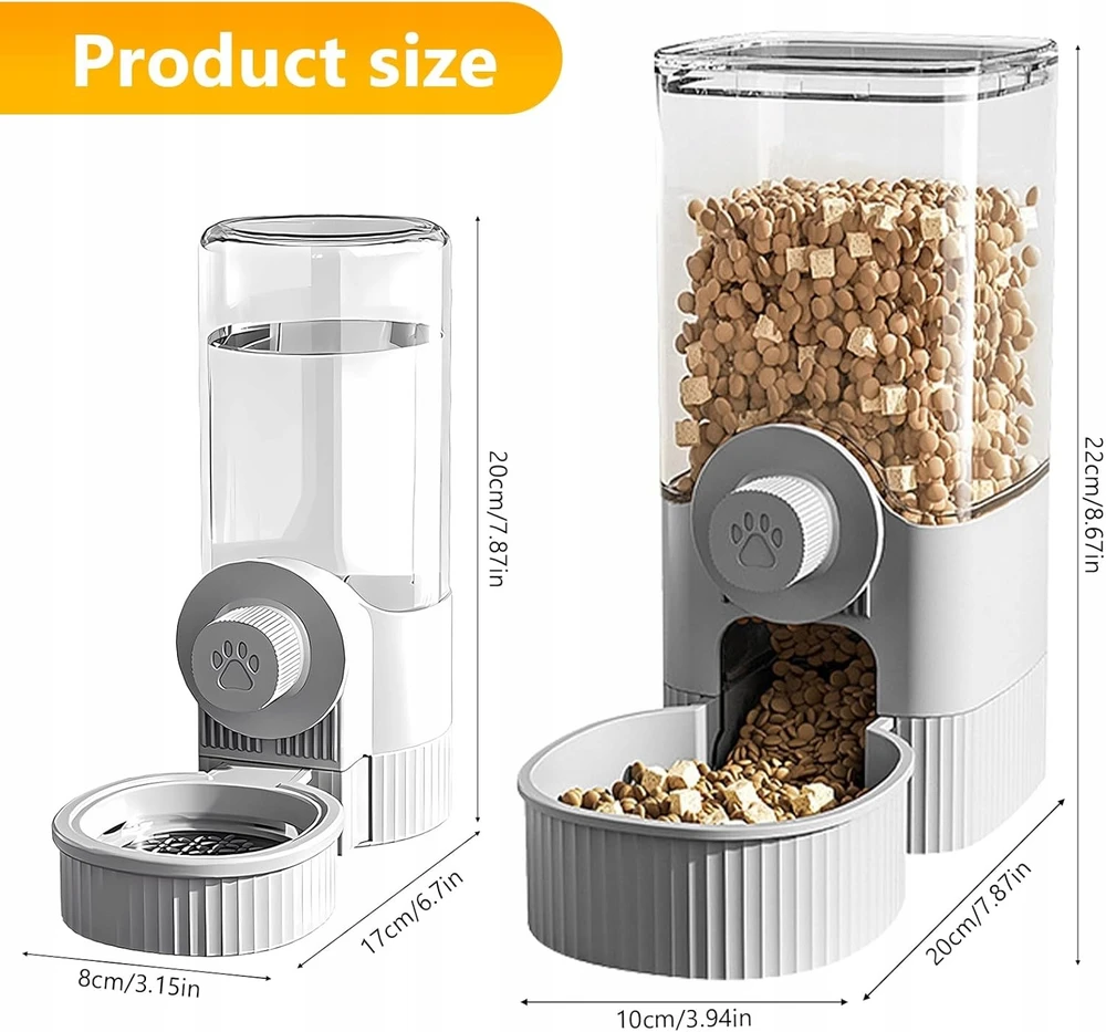 AUTOMATINIS VANDENS 2 VIENETŲ 520ML 1200ML VANDENS DALYTUVAS GRAUŽIAMS