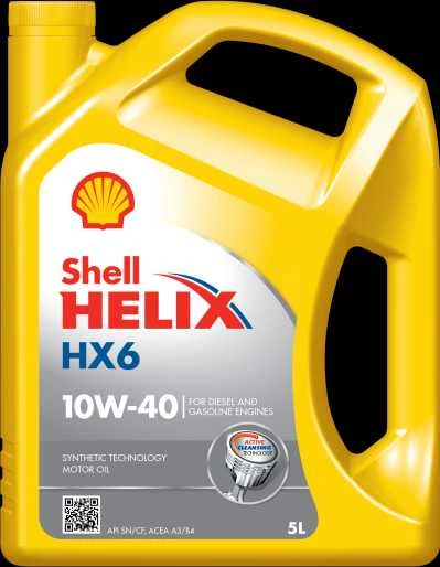 Variklio alyva Shell Helix HX6 10W40, 1L