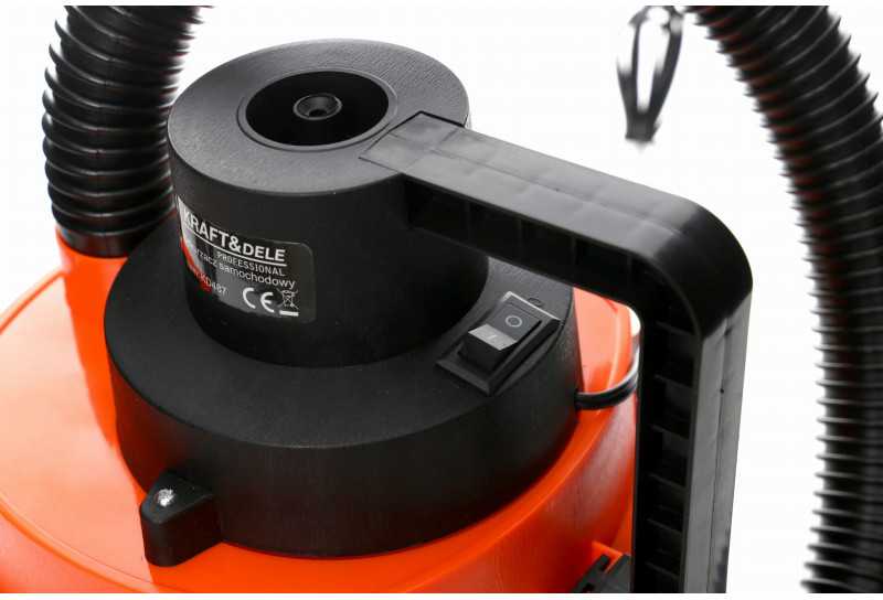 Kraftampdele Automobilinis dulkių siurblys KRAFTDELE 12V 155W