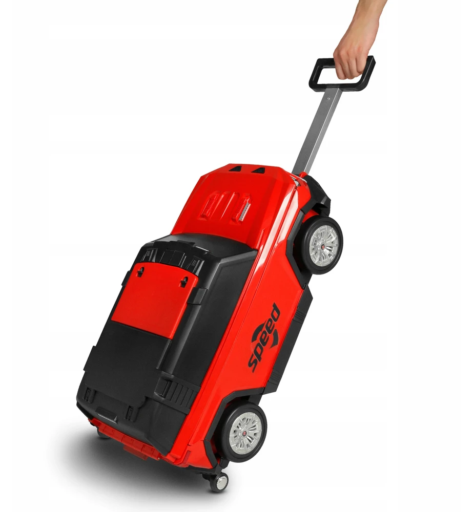 AUTOMOBILINIS lagaminas 3 viename, VAIKŲ AUTOMOBILIS PUSH JOY4KIDS