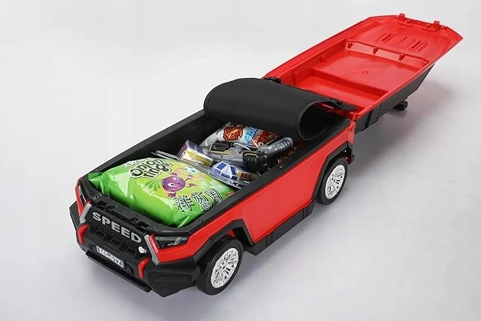 AUTOMOBILINIS lagaminas 3 viename, VAIKŲ AUTOMOBILIS PUSH JOY4KIDS
