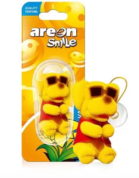 AREON Smile žaislas Kramtomoji guma / Meškiukas nemokamai segtukas