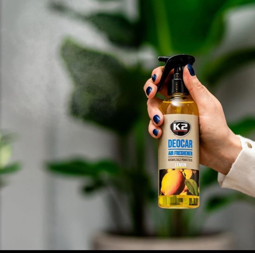 Automobilinis oro gaiviklis K2 DEOCAR LEMON, 250 ml