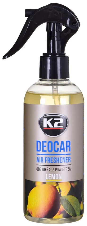 Automobilinis oro gaiviklis K2 DEOCAR LEMON, 250 ml