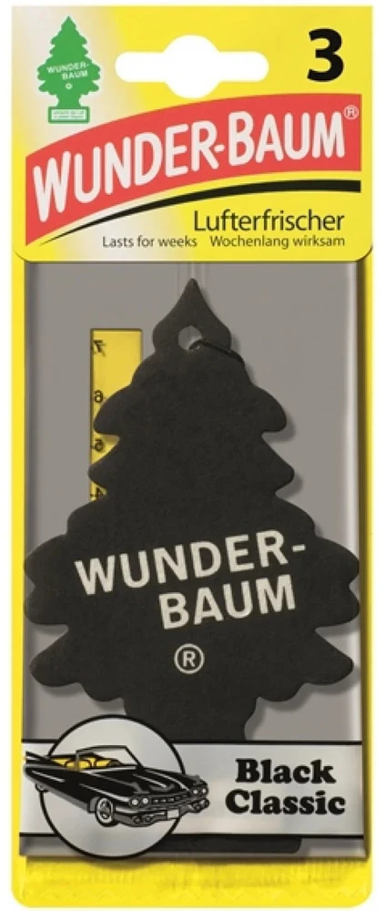 Automobilinis oro gaiviklis WUNDER-BAUM TREE New Car, 3 vnt