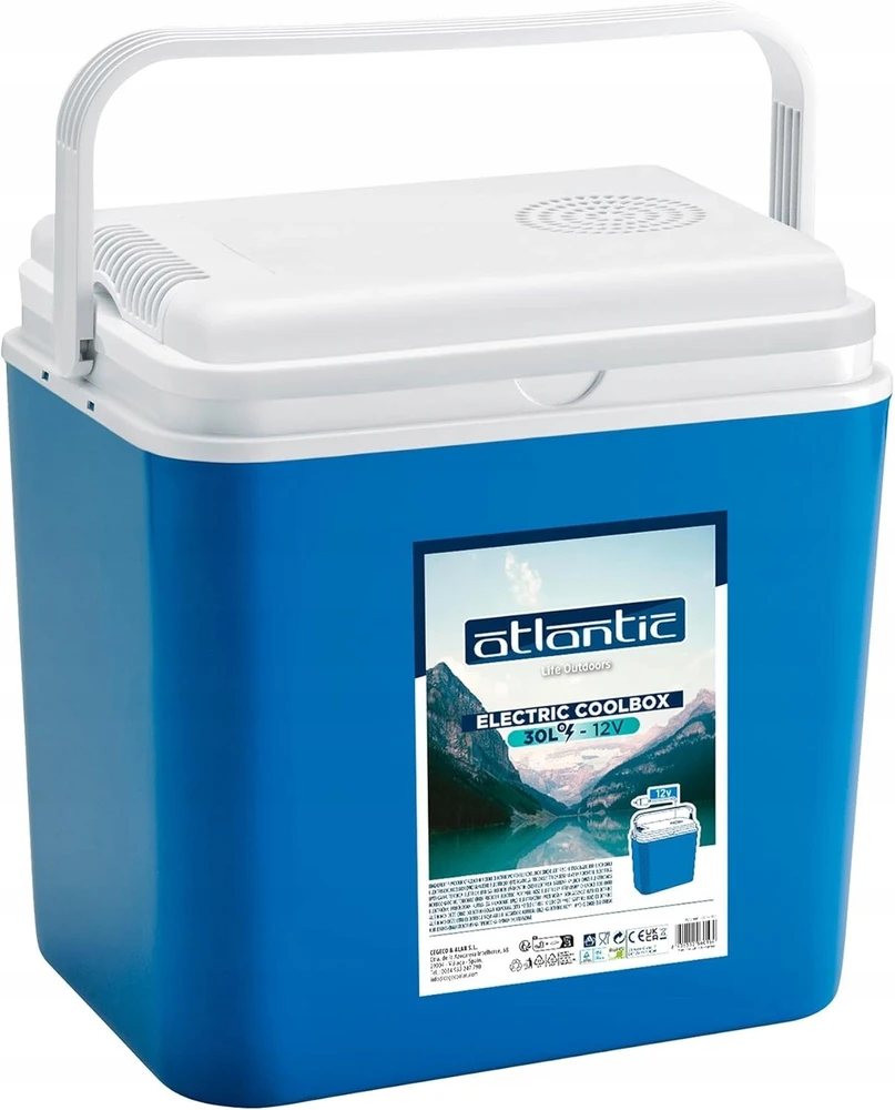 Automobilinis šaldytuvas Kamai, 30l, mėlynas