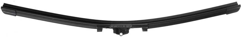 Automobilinis valytuvas be rėmo BOSCH, 450 mm, 4 tvirtinimo adapteriai