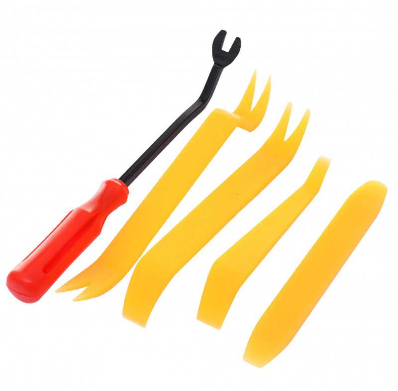 Kraftampdele Automobilinių spaustukų rinkinys Kraftdele KD10612 630 vnt,