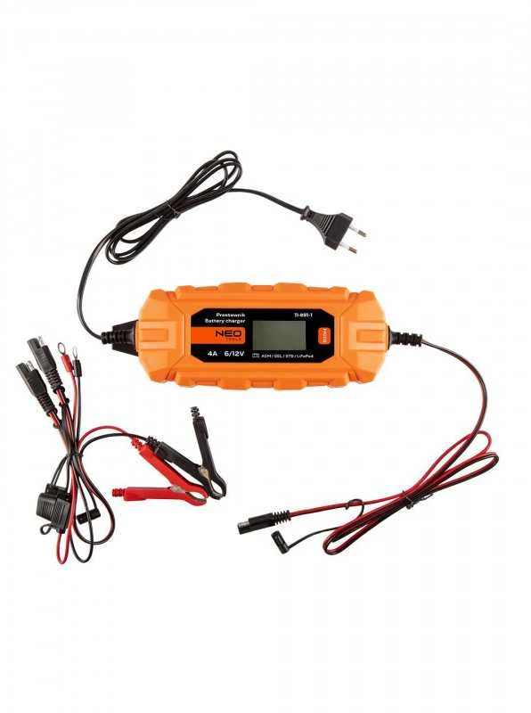 Automobilio akumuliatoriaus įkroviklis NEO 11-891-1 4A 12V 3-120Ah
