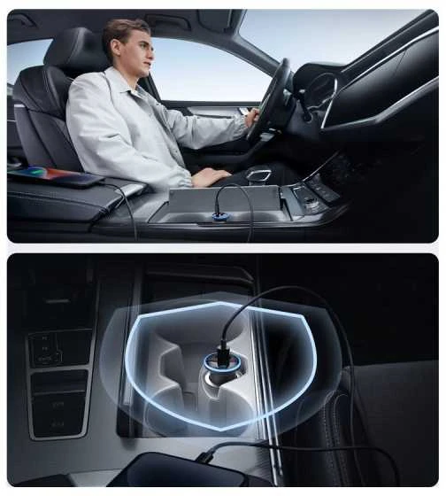 „Anker“ automobilinis įkroviklis 1A/1C PD 53W su PPS | A2735G11