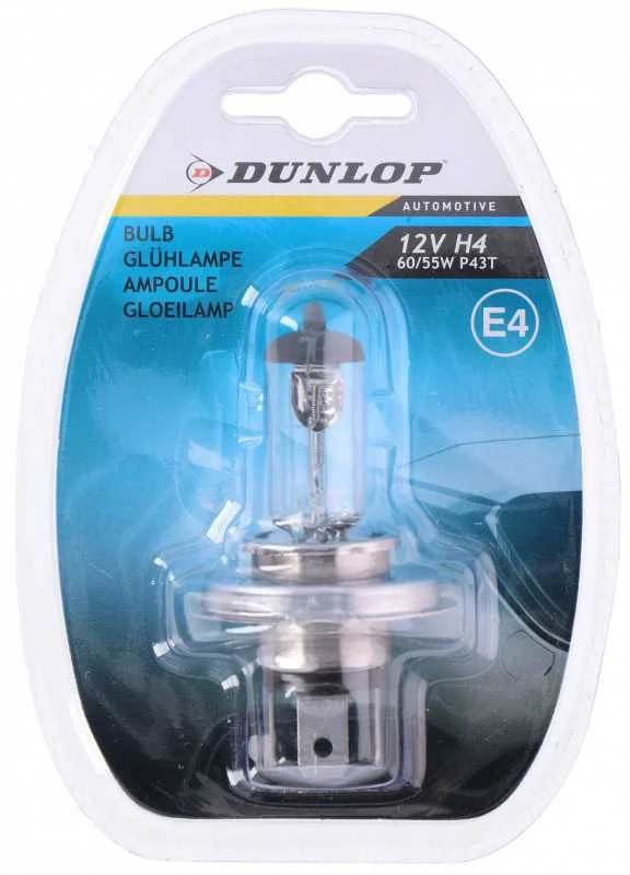 Dunlop Automobilio lemputė H4 12V 60/55W