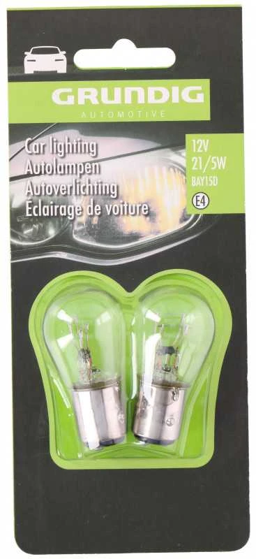 Grundig Automotive Automobilio lemputės 12V 21/5W BAY15D (2 vnt.)