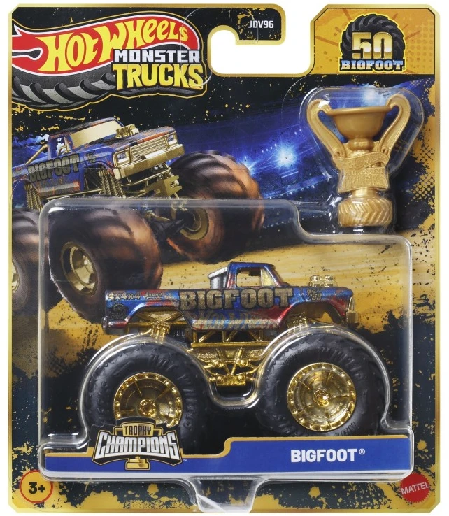 Mattel HOT WHEELS MONSTER TRUCKS 1:64 mastelio džipai (HWN86)
