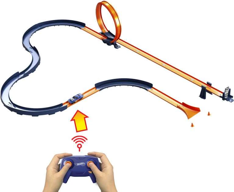 Automobilio ir trasos rinkinys Mattel „Hot Wheels“