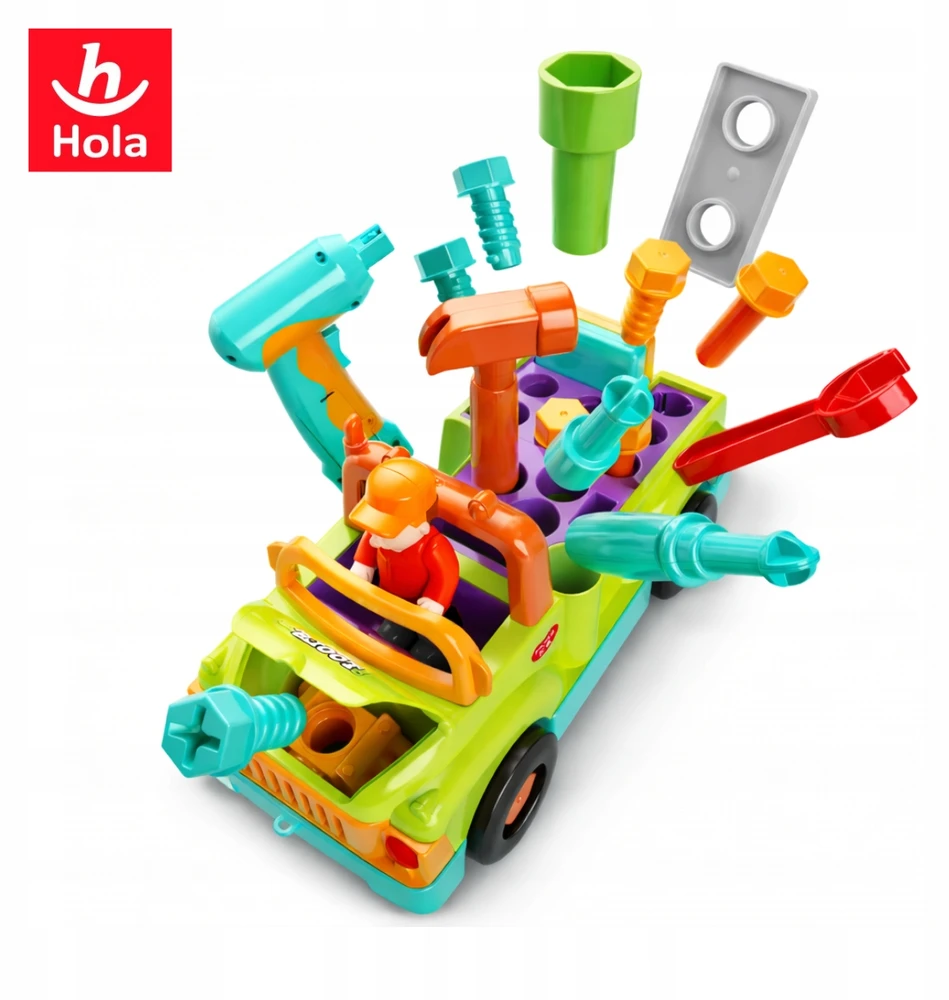 AUTOMOBILIS SUKIMAS IR PERĖJIMAS Hola Set Mechanics Interactive Sounds