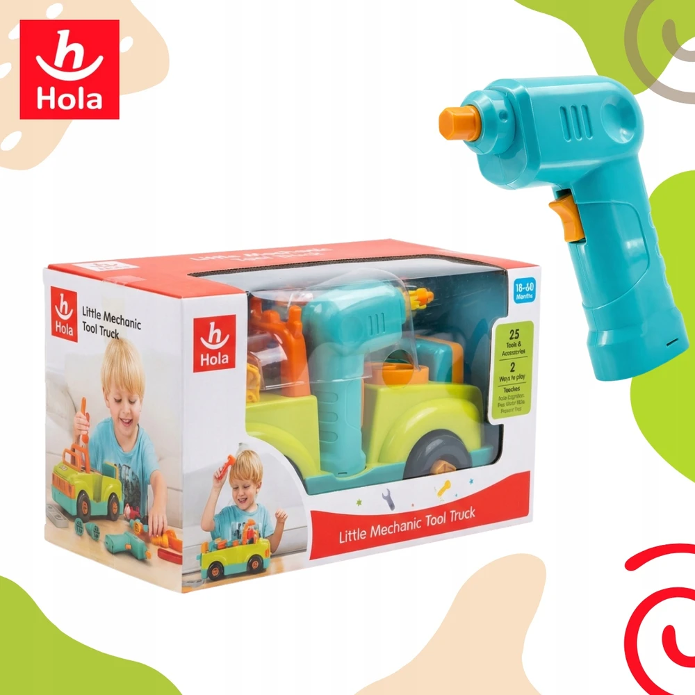 AUTOMOBILIS SUKIMAS IR PERĖJIMAS Hola Set Mechanics Interactive Sounds
