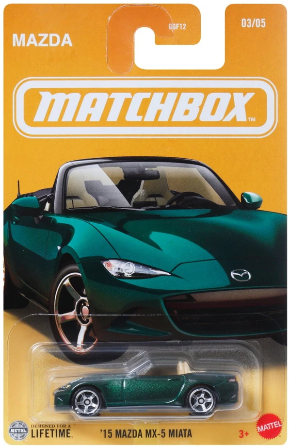 Mattel MATCHBOX teminiai automodeliukai (GGF12)